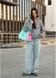 Женская спортивная сумка из оксфорда Sambag Мятная (58600251641) - изображение 4