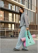 Женская спортивная сумка из оксфорда Sambag Мятная (58600251641) - изображение 9
