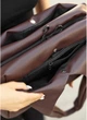 Женская спортивная сумка из оксфорда Sambag Коричневая (58610251641) - изображение 14