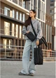 Женская спортивная сумка из оксфорда Sambag Черная (58630251641) - изображение 10