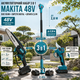 Акумуляторний набір Makita 3в1 DUC155HN DUP365 мініпила секатор висоторіз телескопічна штанга 2.6 м садовий комплект для обрізки дерев гілок кущів шина 15 см різ 30 мм 4 режими автоматичне змащення 2 АКБ - зображення 1