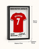 Картина в рамці футболка David Beckham 7 Manchester United. Aivory - изображение 2