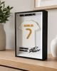 Картина в рамці футбольна футболка Cristiano Ronaldo Real Madrid FC. Aivory - изображение 1