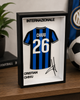 Картина в рамці футбольна форма Cristian Chivu клубу Internazionale. Aivory - изображение 1