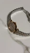 Женские часы Emporio Armani Gianni T-Bar AR11223 с кристаллами (Розовое золото / Розовый циферблат) - изображение 7