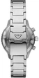 Мужские часы Emporio Armani Diver AR11360 с хронографом (Серебристый / Черный циферблат) - изображение 4
