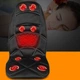 Массажная накидка на кресло с подогревом, 8 режимов, Massage, Черная - изображение 4