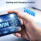 Адаптер Cable Matters Type-C Flat Right Angle, 40Gbps, 4K@240Hz, 240Вт, silver - изображение 4
