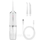 Портативний іригатор для ротової порожнини 230 мл Portable Oral Irrigator, з 2 насадками - зображення 1