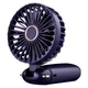 Ручний вентилятор із підставкою для телефону, Mini fan XL-880, Синій - зображення 5