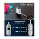 Батарея універсальна Choetech 10000mAh, 35W. PD/3.0, LED Display, buid-in type-C cabel, Silver (B832-SL) - зображення 9