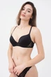 Бюстгальтер с формованной чашкой Giulia Laura 1123/21N 85B Black-black, классический женский бюстгальтер пуш ап - изображение 2