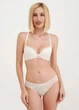 Бюстгальтер мереживний з формованою чашкою Giulia Sherry 1111/31 70C White-cream pink - зображення 2