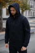 Куртка чоловіча SoftShell на мікрофлісі, синього кольору, водонепронекна куртка з матеріалу софтшел для зами 4XL - зображення 6