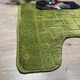 Коврик под унитаз ТМ Banyolin Classik 50х60см CLT12 156-D.Green_U - изображение 3
