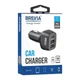 Зарядний пристрій для авто BREVIA ePower TriDrive 44 W 1xUSB-C 2xUSB-A чорний (46044DUCB) - зображення 5