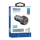 Зарядний пристрій для авто BREVIA ePower SingleDrive 18W USB-A чорний для авто (46018UB) - зображення 5