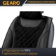 Накидки на передние сиденья Gearo Leather series (GE0730BK-F) - изображение 2