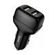 Автозаряджання Hoco Leader 2 USB 2.4 A чорна для автомобіля універсальна (Z36) - зображення 5