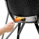 Керамічний гриль Kamado Bono Media на вугіллі 44.5 см Чорний (4779039710889) - зображення 12
