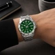 Мужские часы Casio MTP-VD01D-3B зеленые 50 м - изображение 4