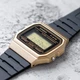 Электронные часы Casio F-91WM-9A золотистые 30 м - изображение 3