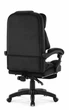 Офісне крісло Hell's Chair HC-1031 Black, велюрове - изображение 3