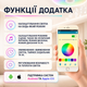 Люстра светодиодная потолочная RGB с Bluetooth колонкой потолочная светодиодная лампа с пультом с RGB подсветкой и динамиком смарт люстра с будильником светомузыкой лампа с колонкой 60W Kayfovo LA - 83 - изображение 4