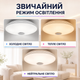 Люстра светодиодная потолочная RGB с Bluetooth колонкой потолочная светодиодная лампа с пультом с RGB подсветкой и динамиком смарт люстра с будильником светомузыкой лампа с колонкой 60W Kayfovo LA - 83 - изображение 6