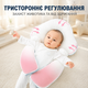 Ортопедическая подушка для новорожденных двусторонняя подушка с поддержкой головы и шеи - изображение 4