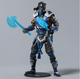Коллекционная фигурка Mortal Kombat Sub-Zero / Саб-Зиро – экшн-фигура 18 см с аксессуарами, ледяными топорами и подставкой / Action Figure MK / подарок фанатам игры Mortal Kombat - изображение 3