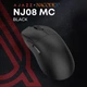 Мышка Ajazz x Nacodex NJ08-MC Wireless/Bluetooth/USB Black (NJ08-MC-B) Ajazz NJ08-MC-B 1073990 - изображение 6