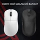 Мышка Ajazz x Nacodex NJ08-MC Wireless/Bluetooth/USB White (NJ08-MC-W) Ajazz NJ08-MC-W 1073991 - изображение 6