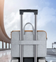 Сумка Dux Ducis LBJC Shoulder Bag для ноутбука 15.5-16 дюймов водоотталкивающая с защитой от повреждений Light Grey MC-10410 - изображение 7