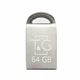 Флешка USB 64 ГБ металл для хранения данных T&G Metal 107 стальной - изображение 1