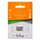 USB флешка 64 ГБ металлическая для хранения данных USB 2.0 T&G Metal 105 стальной - изображение 7