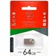 Флешка USB 64 Гб Металл 2.0 для хранения данных T&G 106 Стальной - изображение 2