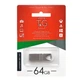 USB флешка 64 ГБ металл черный для хранения данных модель Metal 117 - изображение 10