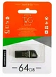 USB флешка 64ГБ 3.0 металл черный для хранения и переноса данных модель T&G 114 - изображение 2