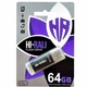 USB флешка 64GB 3.0 черная пластик металл для хранения данных Hi-Rali Rocket - изображение 2