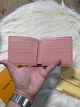 Гаманець Louis Vuitton (LV) 11 х 9.7 см рожевий з шкіри ПВХ (sgr-cfk-plz) - зображення 3