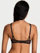 Комплект Cherry Pop Embroidery Adjustable V-String Unlined Victoria’s Secret Чорний 36D-L - изображение 6