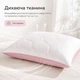 Набір подушок Soft IDEIA 50х70 см, 2 шт, штучний пух, чохол мікрофібра стьобаний, двобічні, м'які, антиалергенні - зображення 7