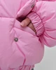 Пуховик жіночий короткий трендовий X-Woyz LS-8972-15 59378 M рожевий - зображення 4