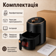 Аэрогриль 8 л, электрическая фритюрница, мультипечь с таймером, запекание и жарка продуктов, механическое управление - изображение 5