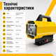 Газовая тепловая пушка 30 кВт, обогреватель на пропан-бутане с редуктором и шлангом - изображение 2