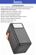 Внешний аккумулятор (Power Bank) Hoco J142 (PD20W + QC22.5W + LED Light) 100000mAh Black (38982) - изображение 2