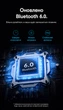 Аудиоадаптер Vention 300 мА·ч режимы RX и TX Bluetooth 6.0 разъем 3,5 мм для входа и выхода до 12 ч в RX и до 9 ч в TX SBC и AAC USB-C 5 В для зарядки серый (NAOH0) - изображение 10