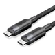 Кабель Vention USB-C 1 м USB 3.2 Gen 2 10 Гбіт/с 100W 4K 60 Гц чорний (6922794789272) - зображення 1
