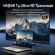 Кабель Vention USB-C 1 м USB 3.2 Gen 2 10 Гбіт/с 100W 4K 60 Гц чорний (6922794789272) - зображення 5
